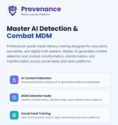 Provenance project preview